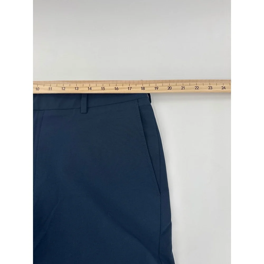 Walter Hagen Mens Golf Shorts Navy Blue Flat Front Performance Size 36 - Picture 4 of 6